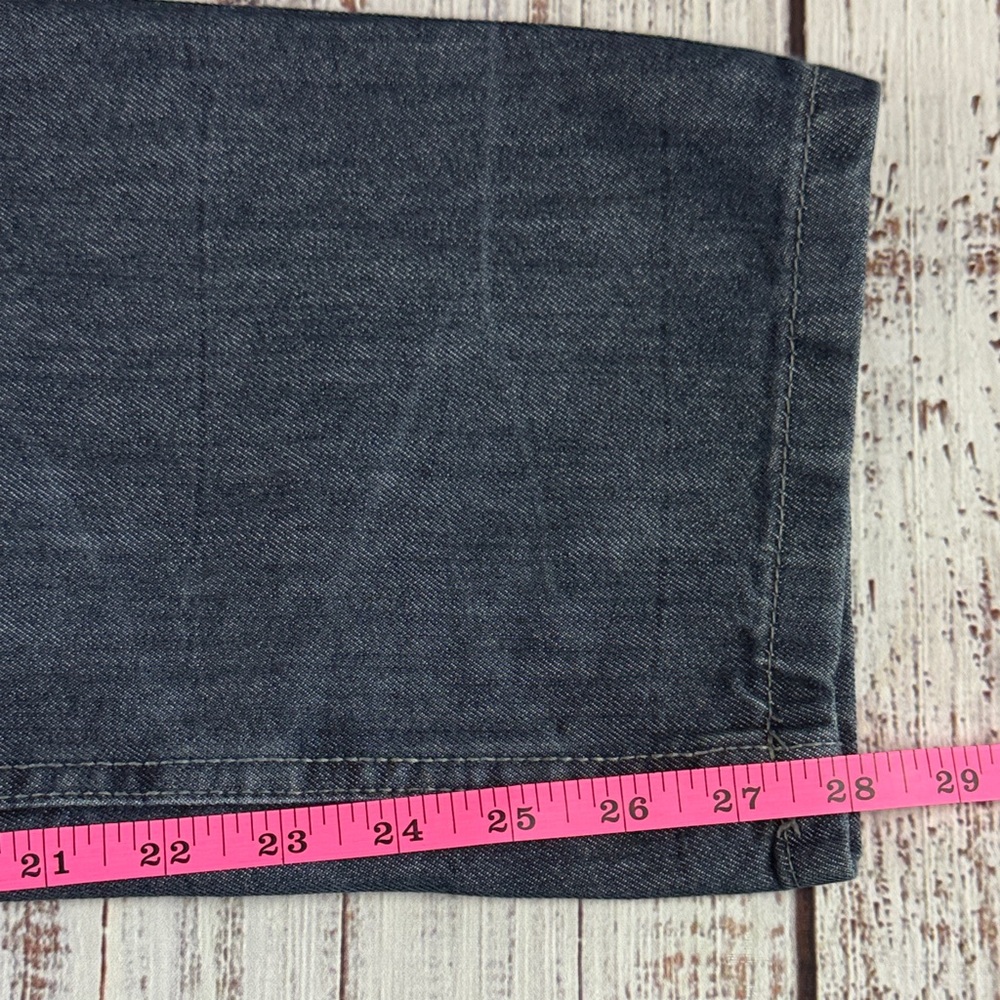 PD&C slim Straight blue Jeans Size 34 X 30 - Picture 6 of 10